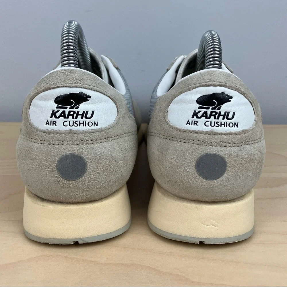 Karhu Men’s Size 7.0 Albatross 82 Low Top Athletic Shoes Beige Gray Retro